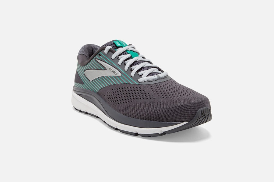 Brooks Running Shoes Womens Grey - Addiction 14 Road - 0186-SJEOI